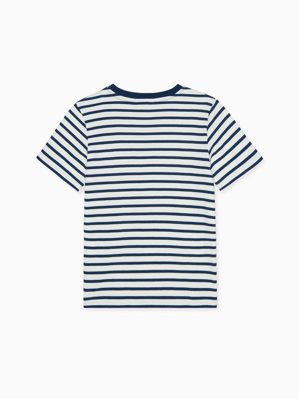 T-shirt en coton enfant rayé marine