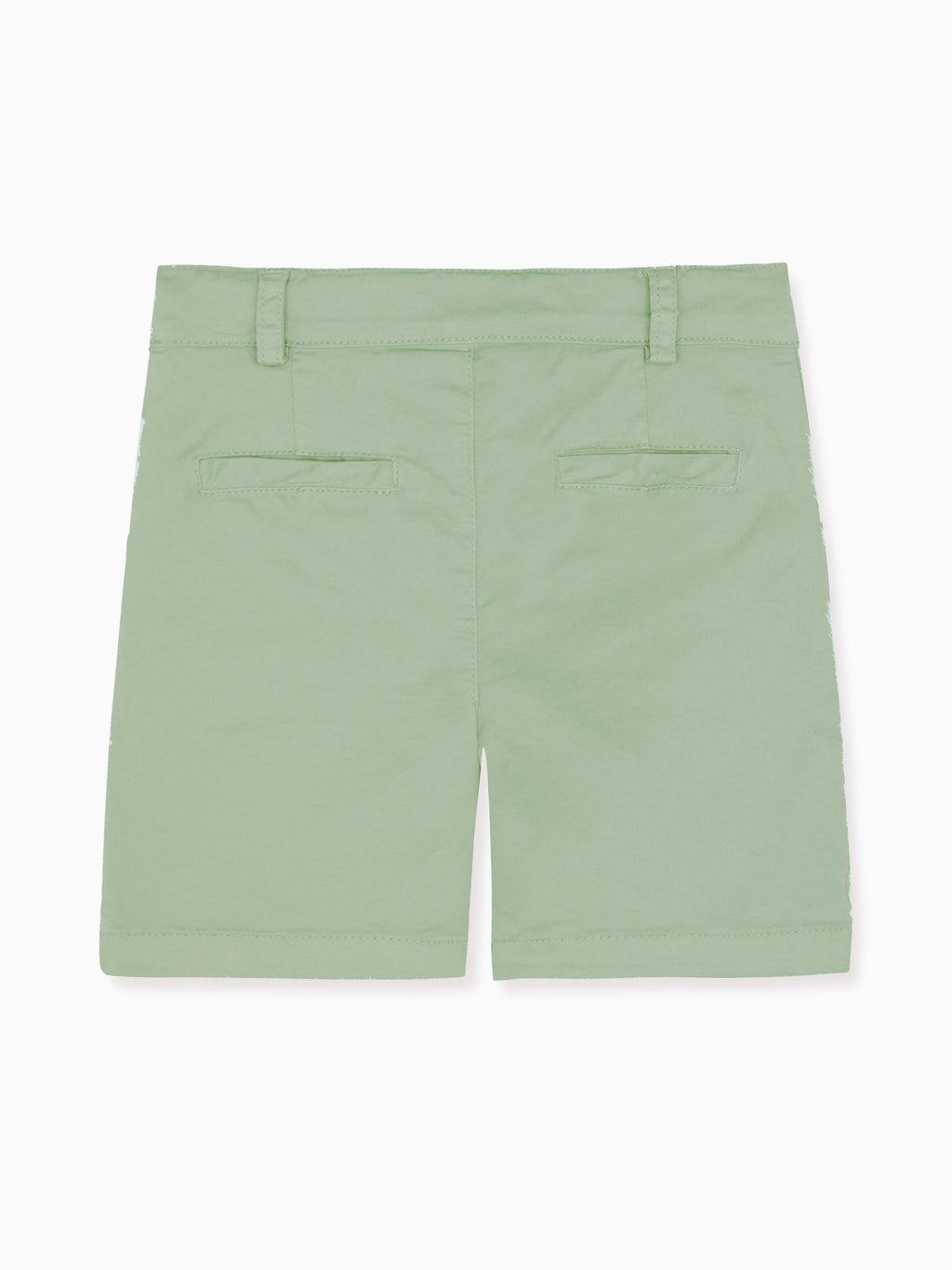 Shorts chino vert sauge pour garçon