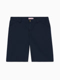 Shorts chinos en seersucker bleu marine pour garçon