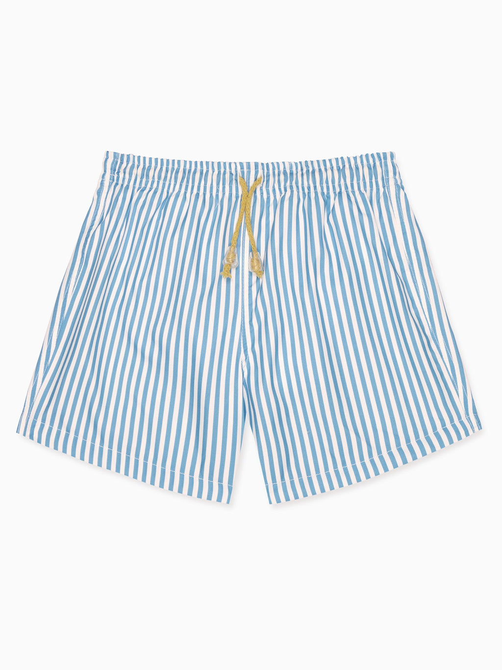 Short de bain garçon rayé bleu