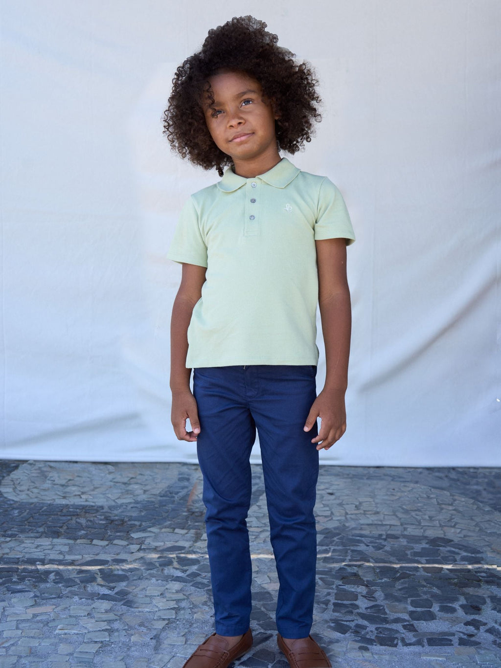 Chino enfant marine