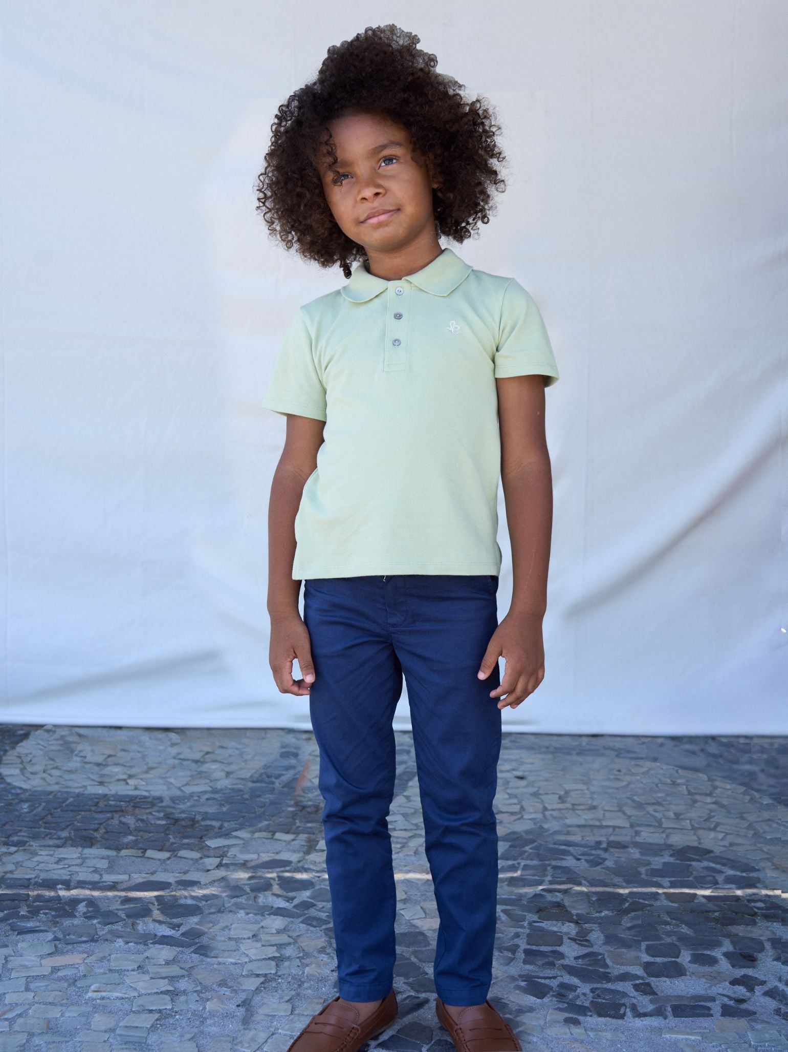 Chino enfant marine