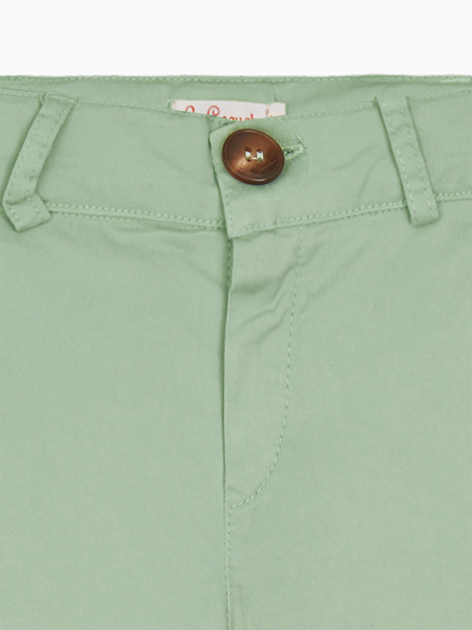 Chino garçon vert sauge