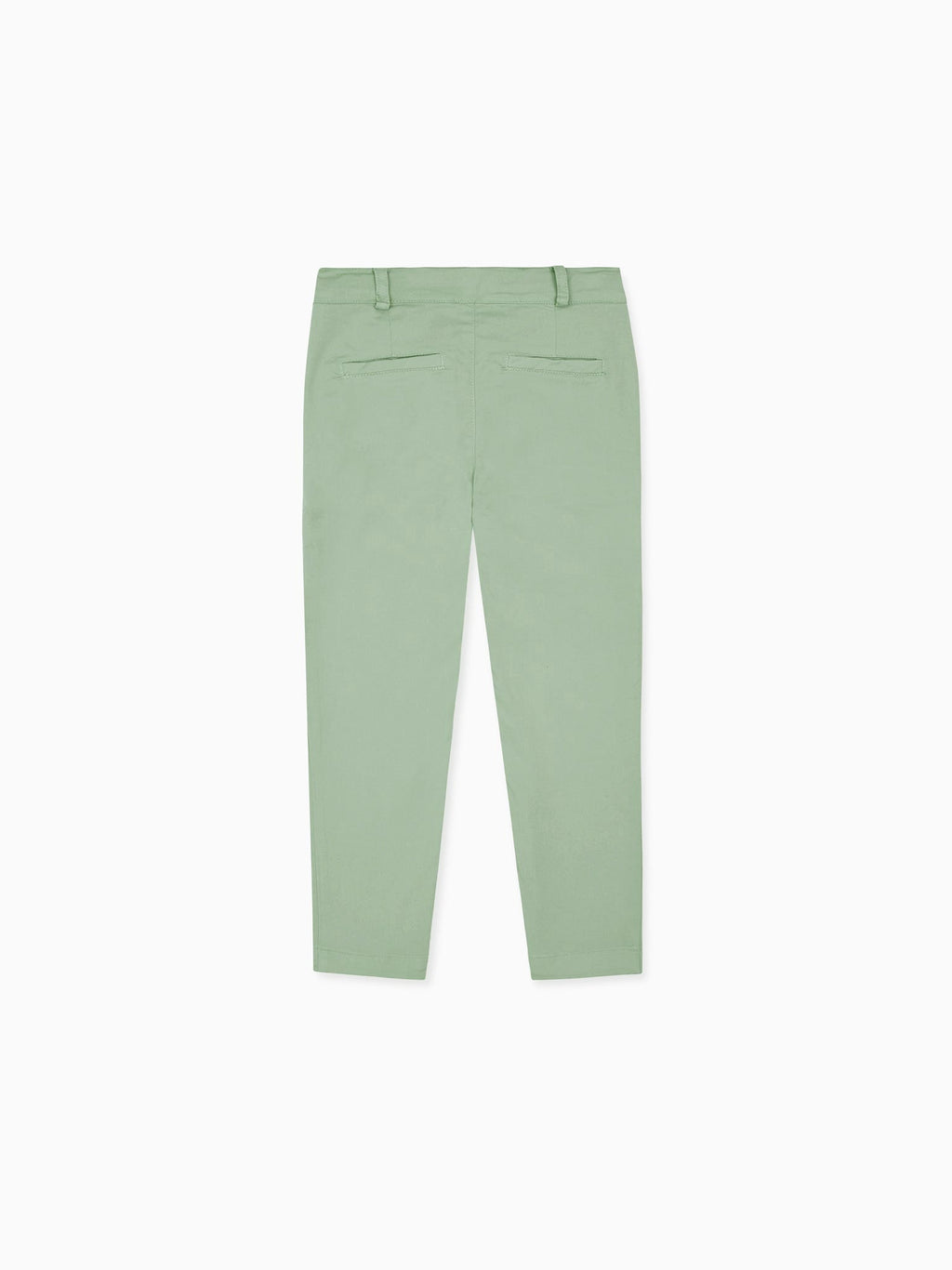 Chino garçon vert sauge