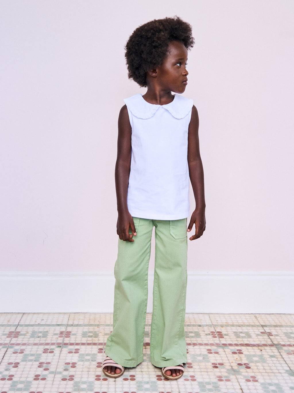 Jean ample Green Girl