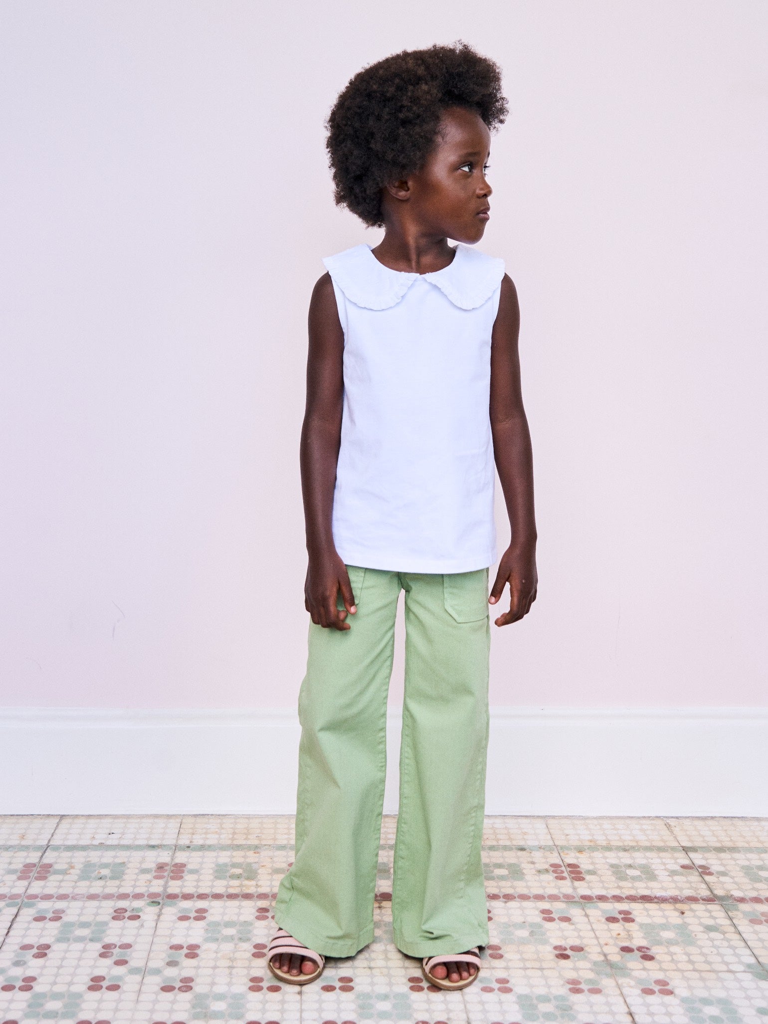 Jean ample Green Girl