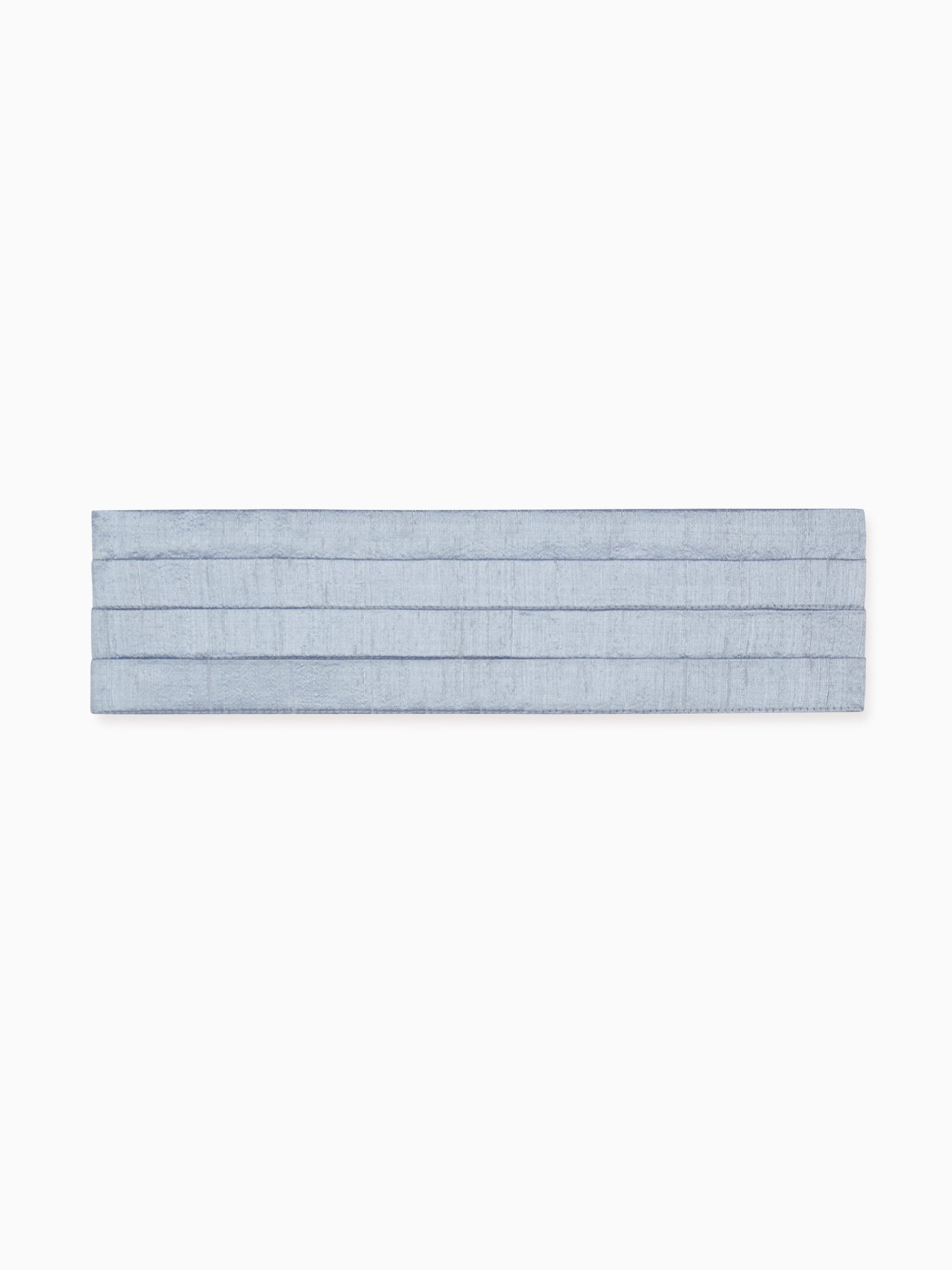 Ceinture de smoking bleu clair en soie pour garçon